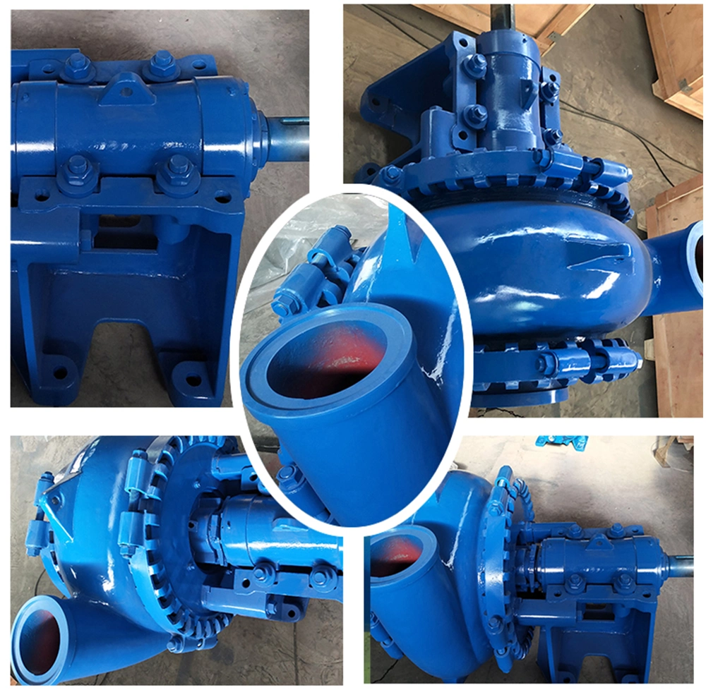 Diesel Engine Pump Single Stage High Chrome Alloy General Industrial Horizontal Sand Suction Lime Slurry Centrifugal Gravel Pump Factory Best Price