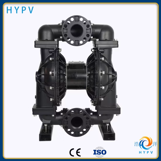 Pompa pneumatica per acque reflue a membrana in PTFE