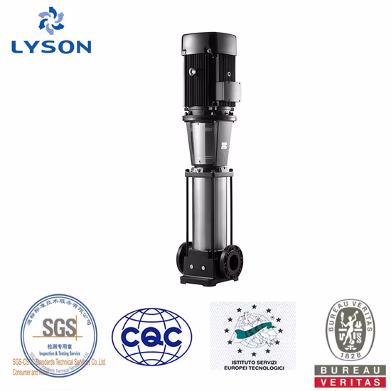 Pompa idraulica centrifuga multistadio verticale 50Hz/60Hz per grattacieli