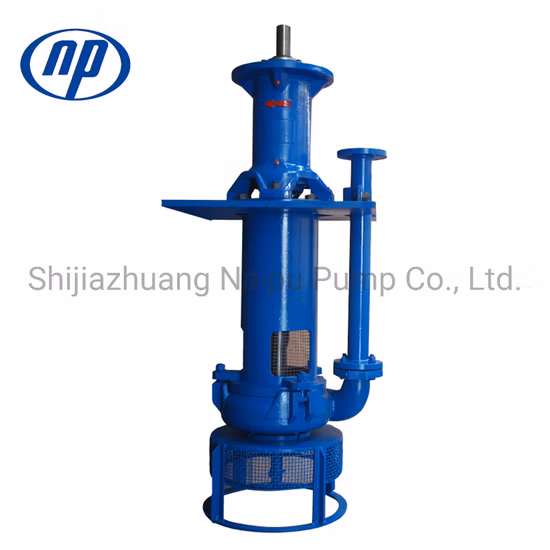 Pompa centrifuga verticale Naipu con rivestimento in gomma o metallo
