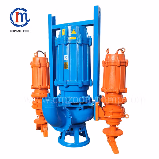 Zjq River Dragaggio Pompa di Raccolta dei Liquami di Fango Sommerso Pompa Centrifuga Verticale per Dragaggio di Aspirazione della Sabbia Pompa Sommergibile per Liquami Minerali Minerari
